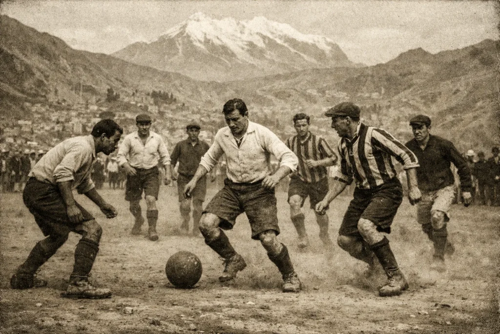 Historia de la liga boliviana de fútbol