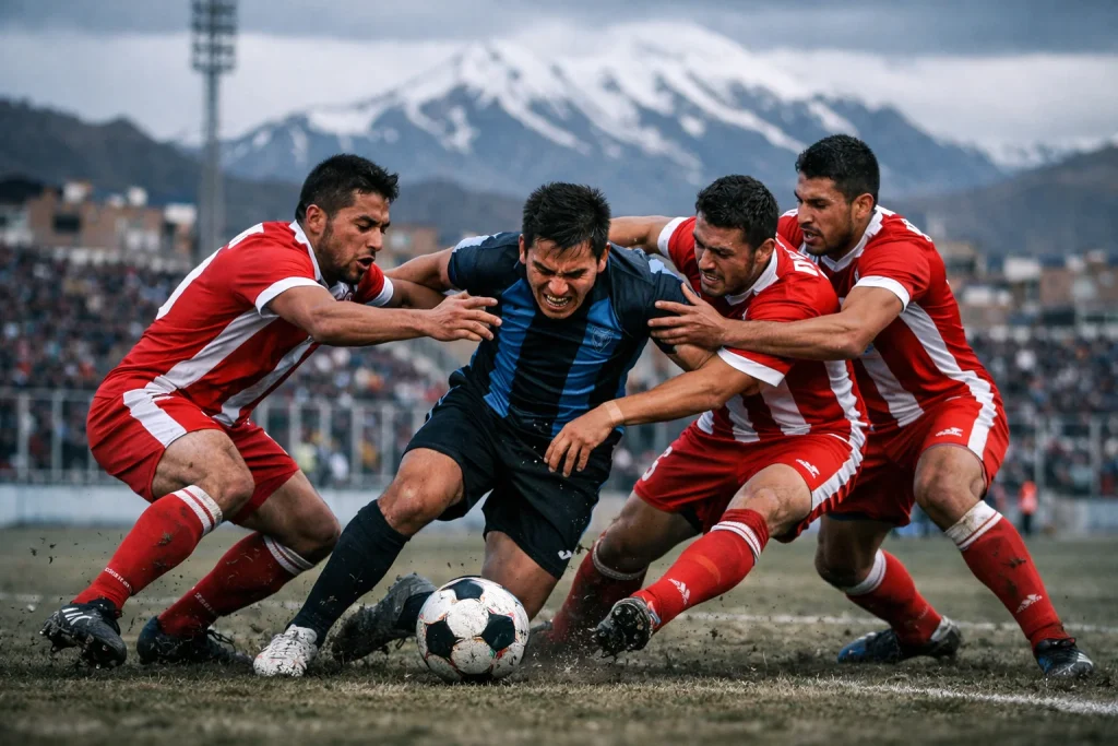 Top 3 equipos de la liga boliviana en la temporada actual